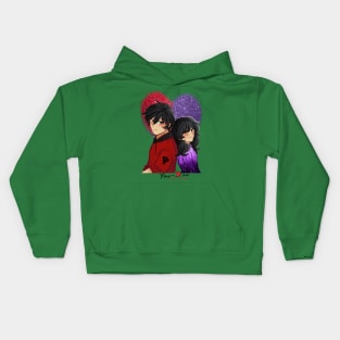 aaron aphmau :Heartfelt Harmony Kids Hoodie